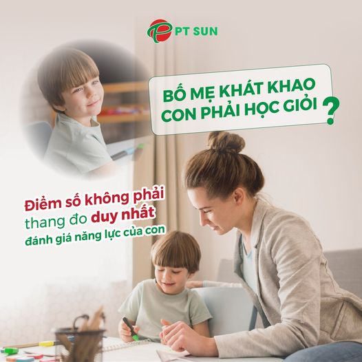 Bố mẹ khát khao con học giỏi Tiếng Anh